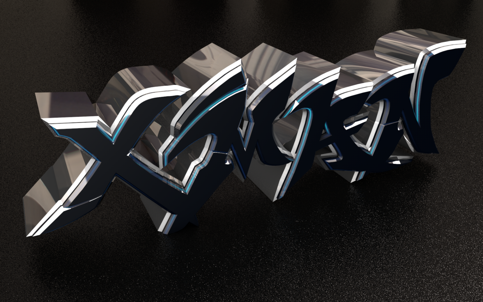 XMAN fonte tag avec chrome 1680x1050